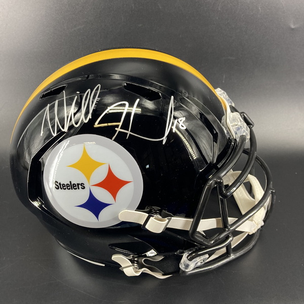 NFL - Steelers Will Howard Signed Replica Speed Helmet