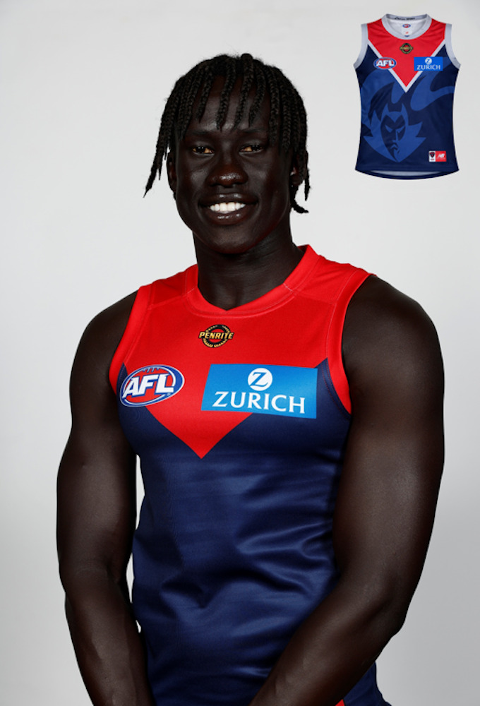 Melbourne Demons Gather Round Guernsey - Changkuoth Jiath #14