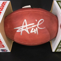 NFL - Saints Alvin Kamara Signed Authentic Football