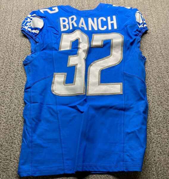 STS - Lions Brian Branch Game Worn Jersey (11.19.23) Size 40