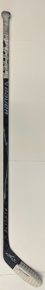 #74 Jake DeBrusk Game Used Stick - Autographed - Vancouver Canucks