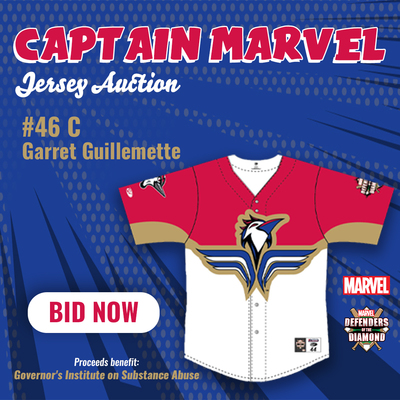 Garret Guillemette #46 - Marvel Jersey