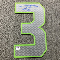 NFL - Seahawks Russell Wilson Signed Jersey Number