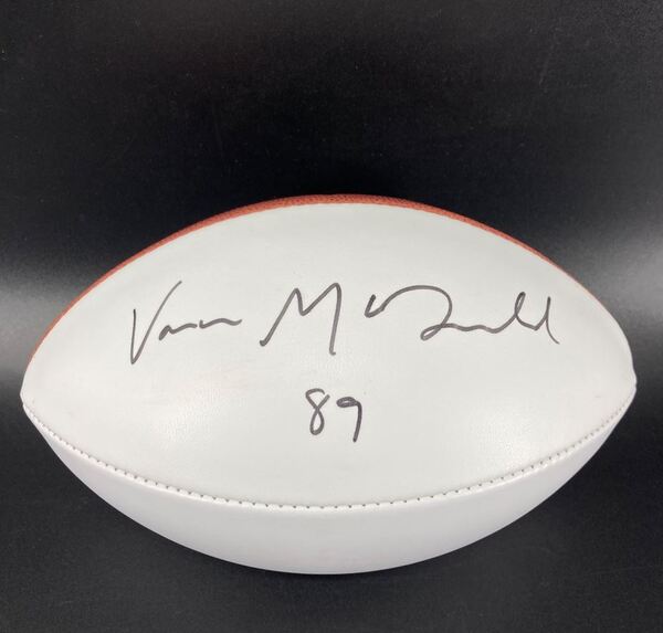 NFL - Steelers Vance McDonald Signed Panel Football