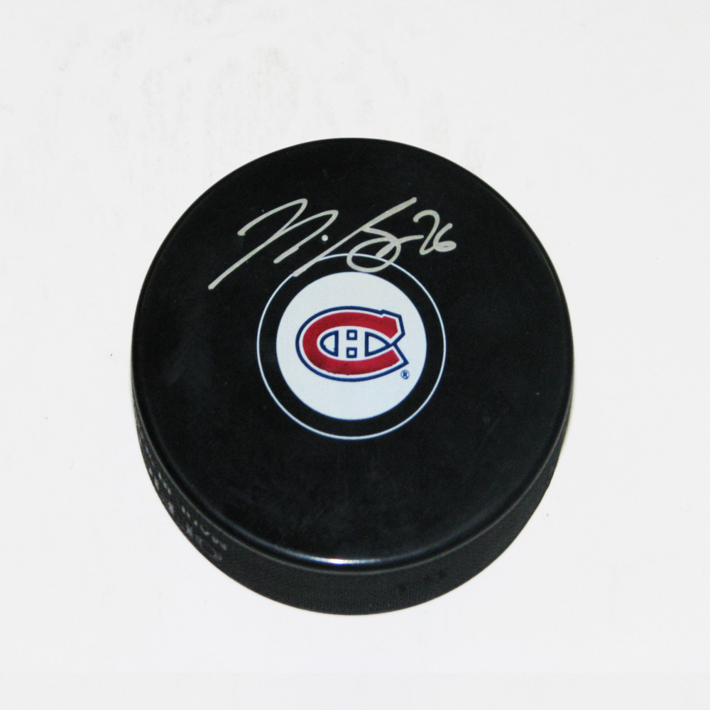 P.K. SUBBAN Signed Montreal Canadiens Puck