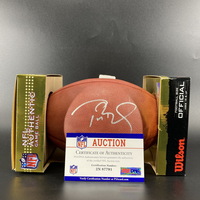 Legends - Patriots Tom Brady Signed Authentic Football
