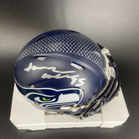 PCF - Seahawks LJ Collier Signed Mini Helmet
