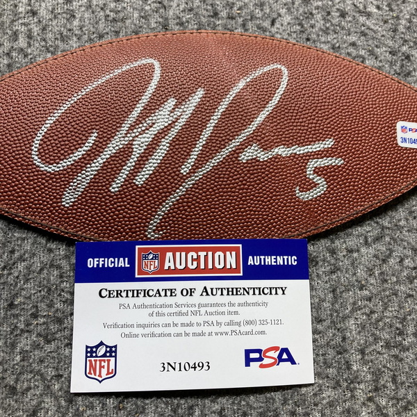 NFL - Buccaneers Jeff Garcia Signed Authentic Panel