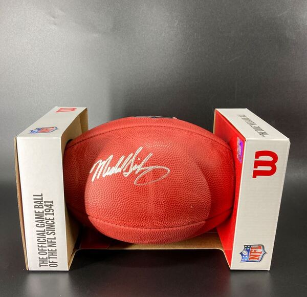 HOF - Bears Mike Singletary Signed Authentic Football