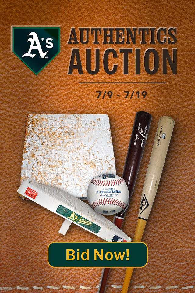 The Official Online Auction Site of the Athletics | Athletics Auctions