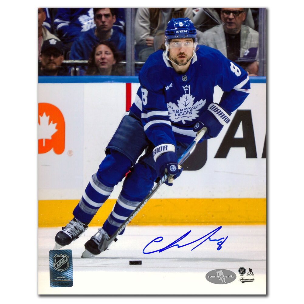 Chris Tanev Autographed Toronto Maple Leafs 8x10 Photo