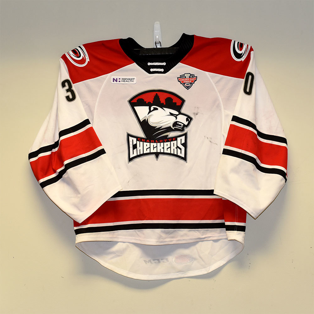 AHL Authentic Charlotte Checkers 2019 Calder Cup Finals Game 3 Jersey