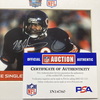 HOF - Bears Mike Singletary NFL Auction Exclusive Signed 5x7 Framed Photo Individually Numbered 5 of 5