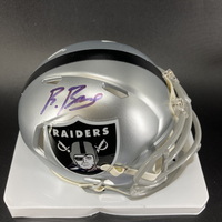 NFL - Raiders Brock Bowers Signed Mini Helmet