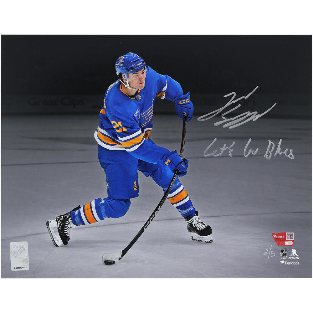 Jimmy Snuggerud St. Louis Blues Autographed 11