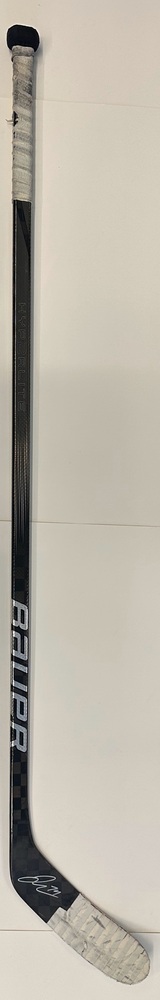 #74 Jake DeBrusk Game Used Stick - Autographed - Vancouver Canucks