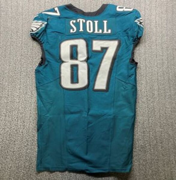 Crucial Catch - Eagles Jack Stoll Game Worn Jersey (10/13/2024) Size 44