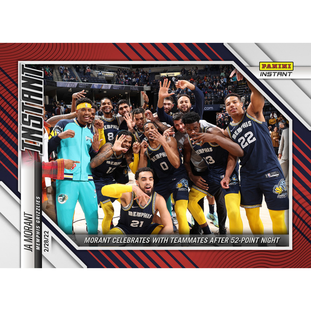 Ja Morant Memphis Grizzlies Fanatics Exclusive Parallel Panini Instant