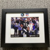 HOF - Raiders Eric Allen NFL Auction Exclusive Signed 5x7 Framed Photo Individually Numbered 5 of 5 HOF 25 Inscription