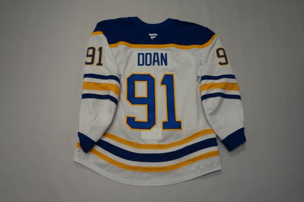 Josh Doan 2025-26 Buffalo Sabres Set 3 Away Jersey
