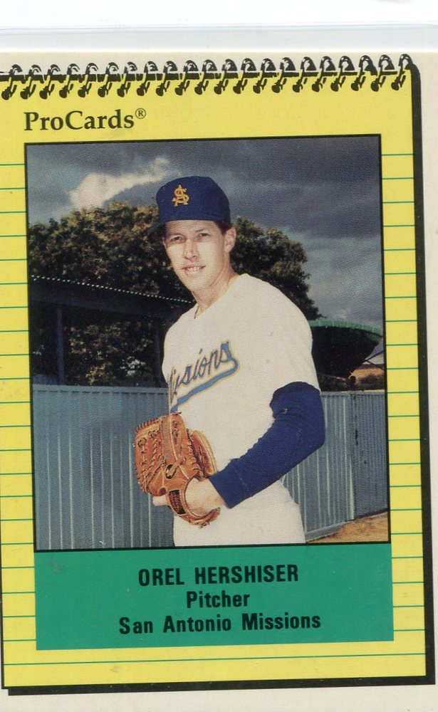 1991 San Antonio Missions ProCards #2968 Orel Hershiser