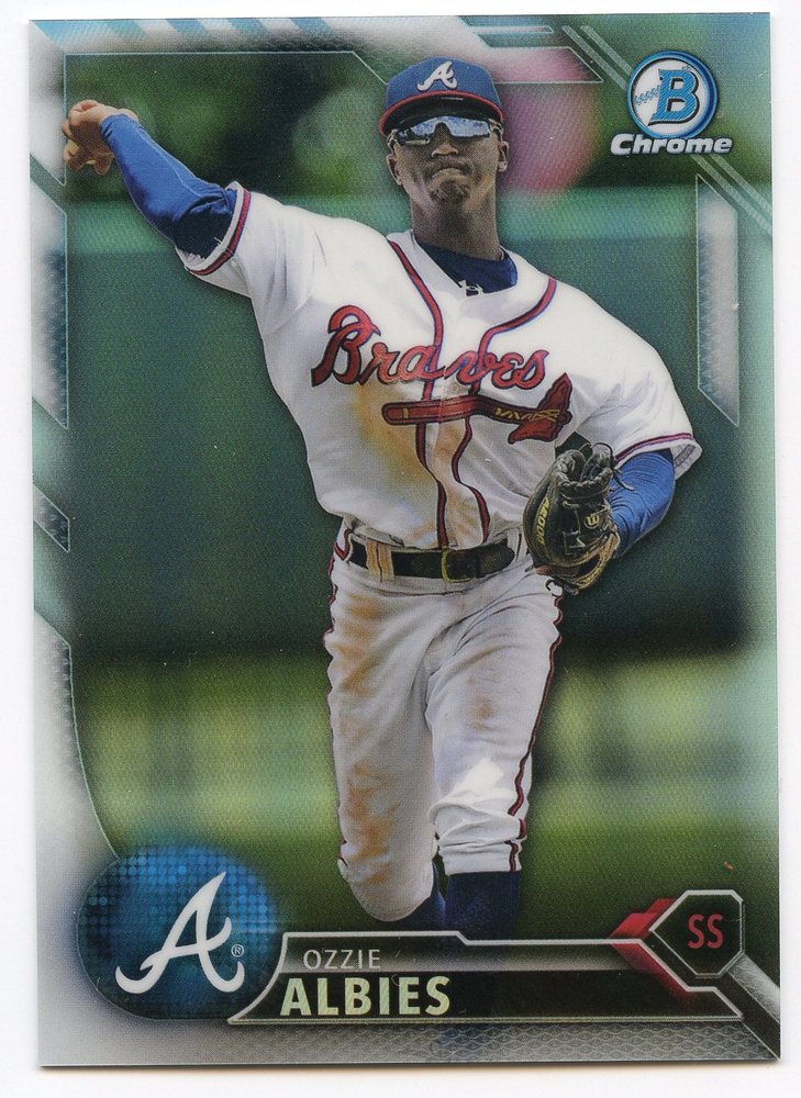 2016 Bowman Chrome Prospects Refractors #BCP110 Ozzie Albies