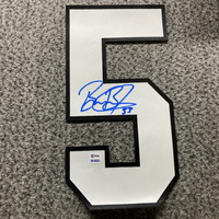 NFL - Panthers Brian Burns Signed Jersey Number