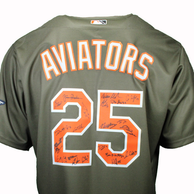 2025 Las Vegas Aviators Flight Suit Team Autographed Jersey