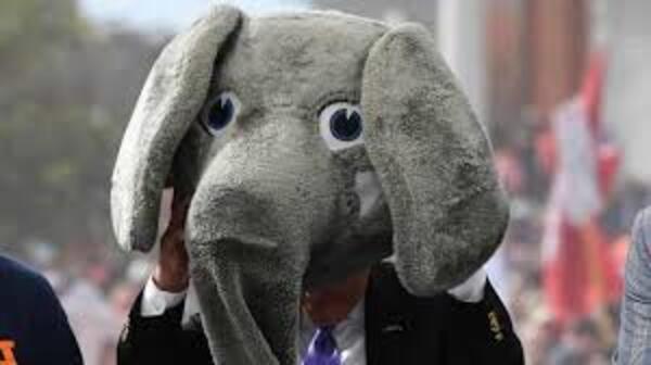 CFPF - University of Alabama Big Al Mascot Headgear Signed by Lee Corso