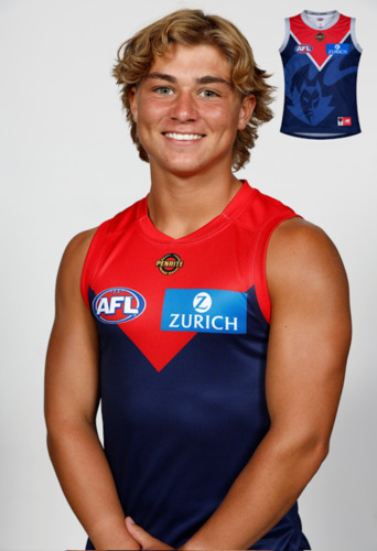 Photo of Melbourne Demons Gather Round Guernsey - Thomas Matthews #20