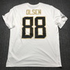 Panthers Week 11 Ticket Package - 2 Tickets + Greg Olsen Game Issued Pro Bowl Practice Shirt Size XL - Game Date is 11/17 - Ticket Location is Section 338 Row 7