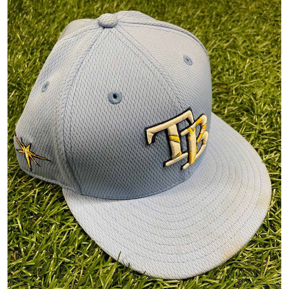 Team Issued 2021 Spring Training Cap Cody Reed 21 Tampa Bay Rays