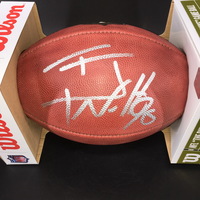 NFL - Steelers T. J. Watt Signed Authentic Football