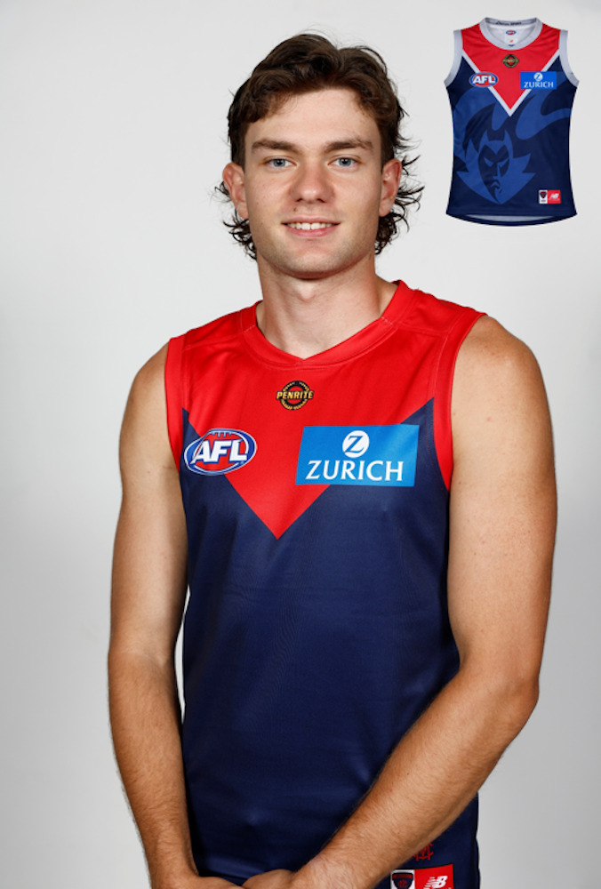 Melbourne Demons Gather Round Guernsey - Matthew Jefferson #21