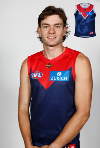 Photo of Melbourne Demons Gather Round Guernsey - Matthew Jefferson #21
