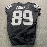 Crucial Catch - Raiders Bryan Edwards Game Worn Jersey Size 42 (2020 Sea...