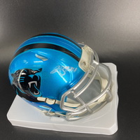 NFL - Panthers Jordan Brooks Signed Flash Mini Helmet
