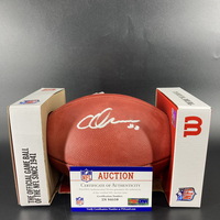 NFL - Saints Chris Olave Signed Authentic Football