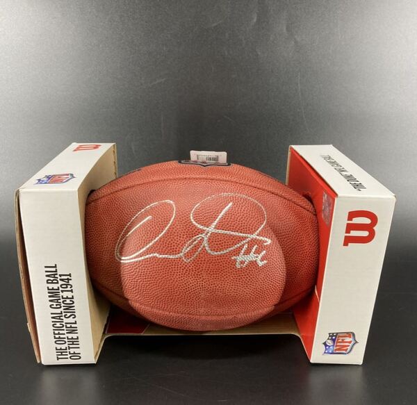 NFL - Seahawks Quandre Diggs Signed Authentic Football