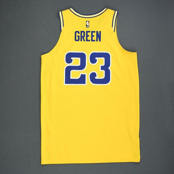 draymond green jersey yellow