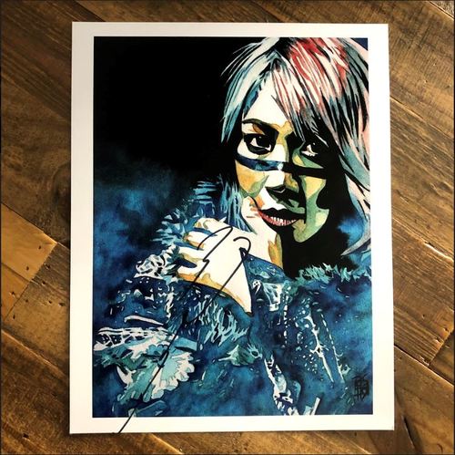 Asuka SIGNED 11 x 14 Rob Schamberger Print