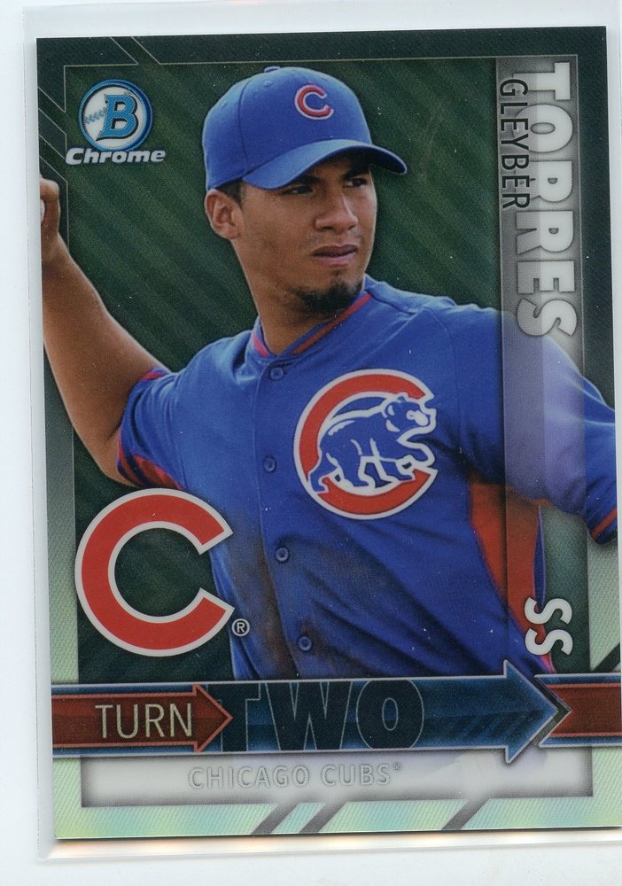 2016 Bowman Chrome Turn Two #TTTM Gleyber Torres/Billy McKinney