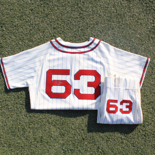 Autographed/Game-Used Monarchs Jersey & Team-Issued Pants: Josh Staumont #63 (STL @ KC 9/22/20)