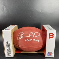 HOF - Rams Orlando Pace Signed Authentic Football