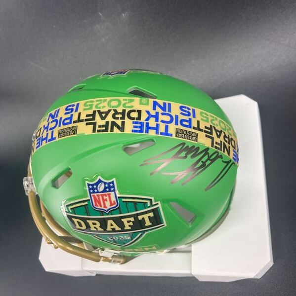NFL - Bengals Shemar Stewart Signed NFL Draft Mini Helmet