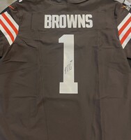 Mason Graham Signed Browns Draft Jersey- first team jersey signed after ...