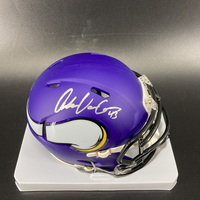 NFL - Vikings Andrew Van Ginkel Signed Mini Helmet