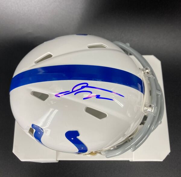 NFL - Colts Jonathan Taylor Signed Mini Helmet