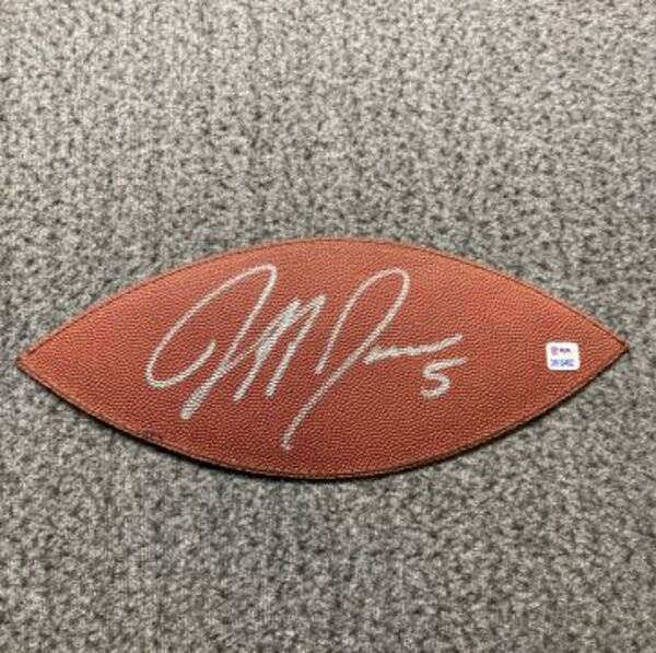 NFL - 49ers Jeff Garcia Signed Authentic Panel
