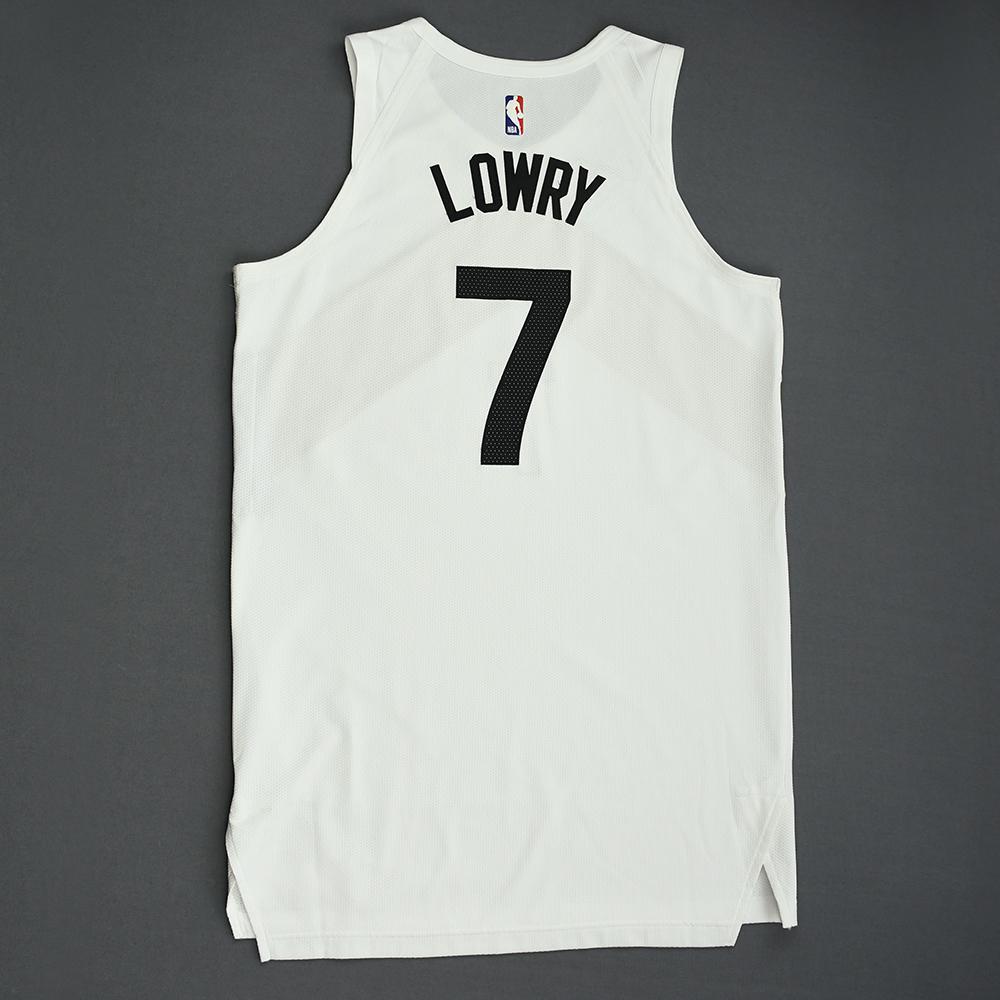 Kyle Lowry * City Edition Jersey Photomatched to 3 games